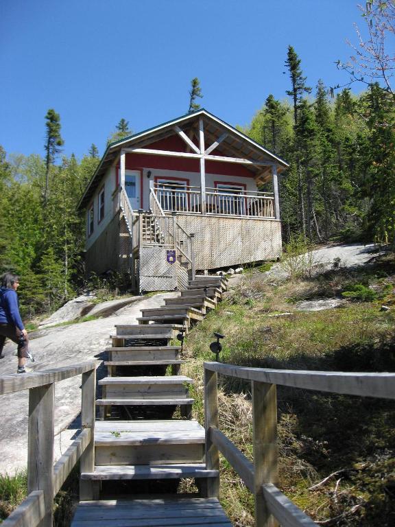 Chalet De La Montagne Villa Tadoussac Buitenkant foto